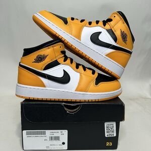 Nike Shoes Air Jordan 1 Mid GS “Taxi/Yellow Toe” 2024